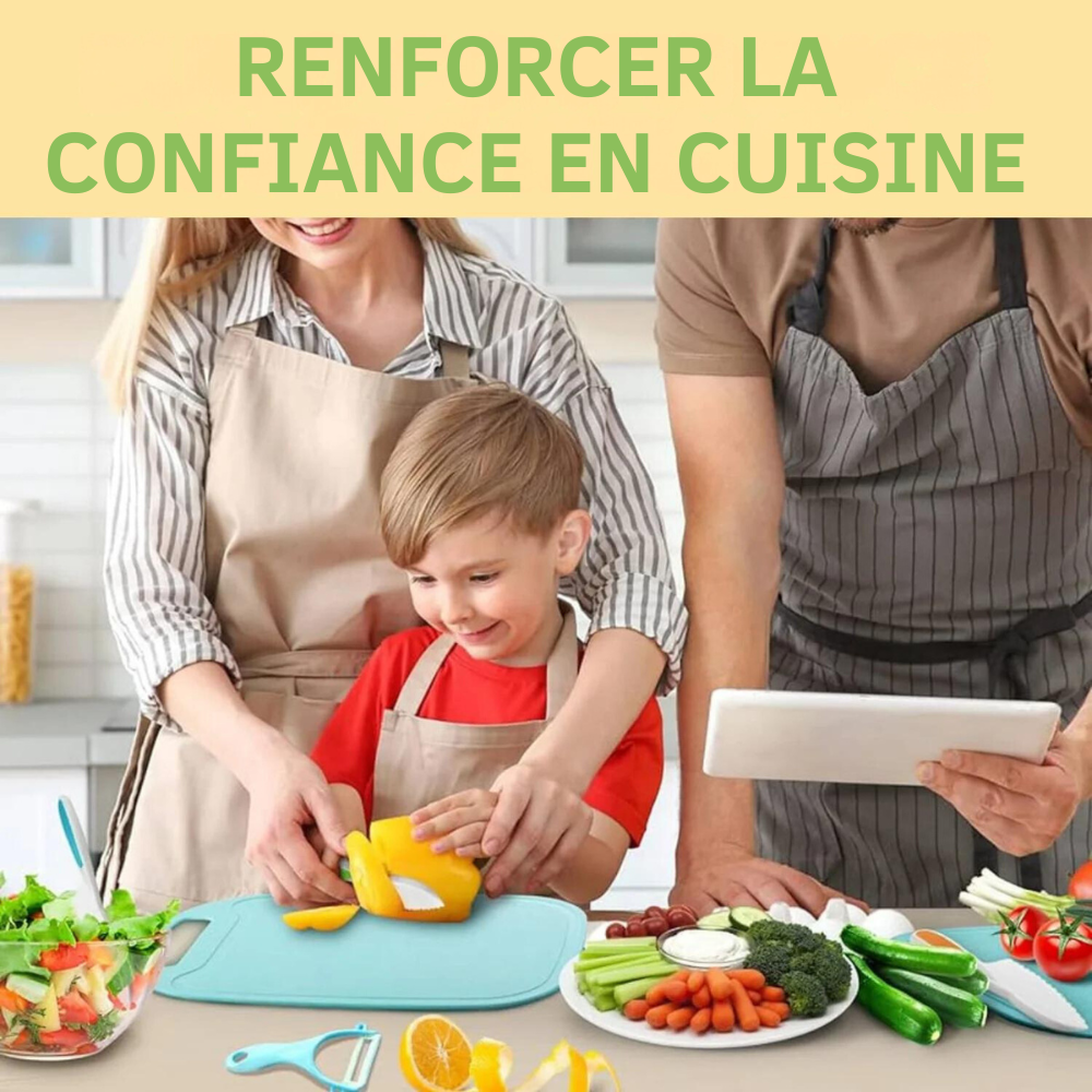 Child-Safe Cooking Utensils Montessori (12 pieces)