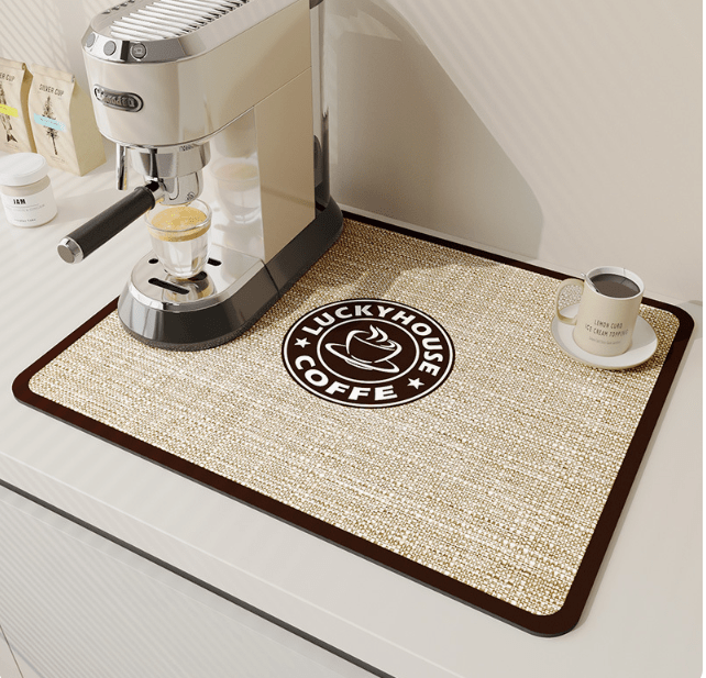 Dish Drying Mat - Quick-Drying, Highly Absorbent Kitchen Mat