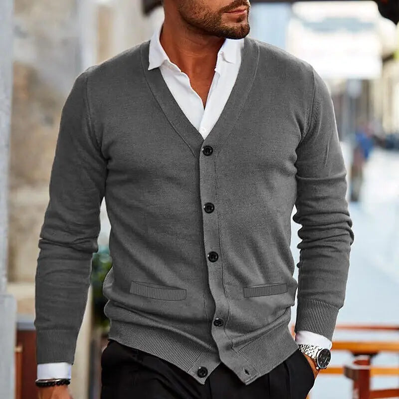 Josh | Men's Knit Blazer Casual Jacket - Image 1