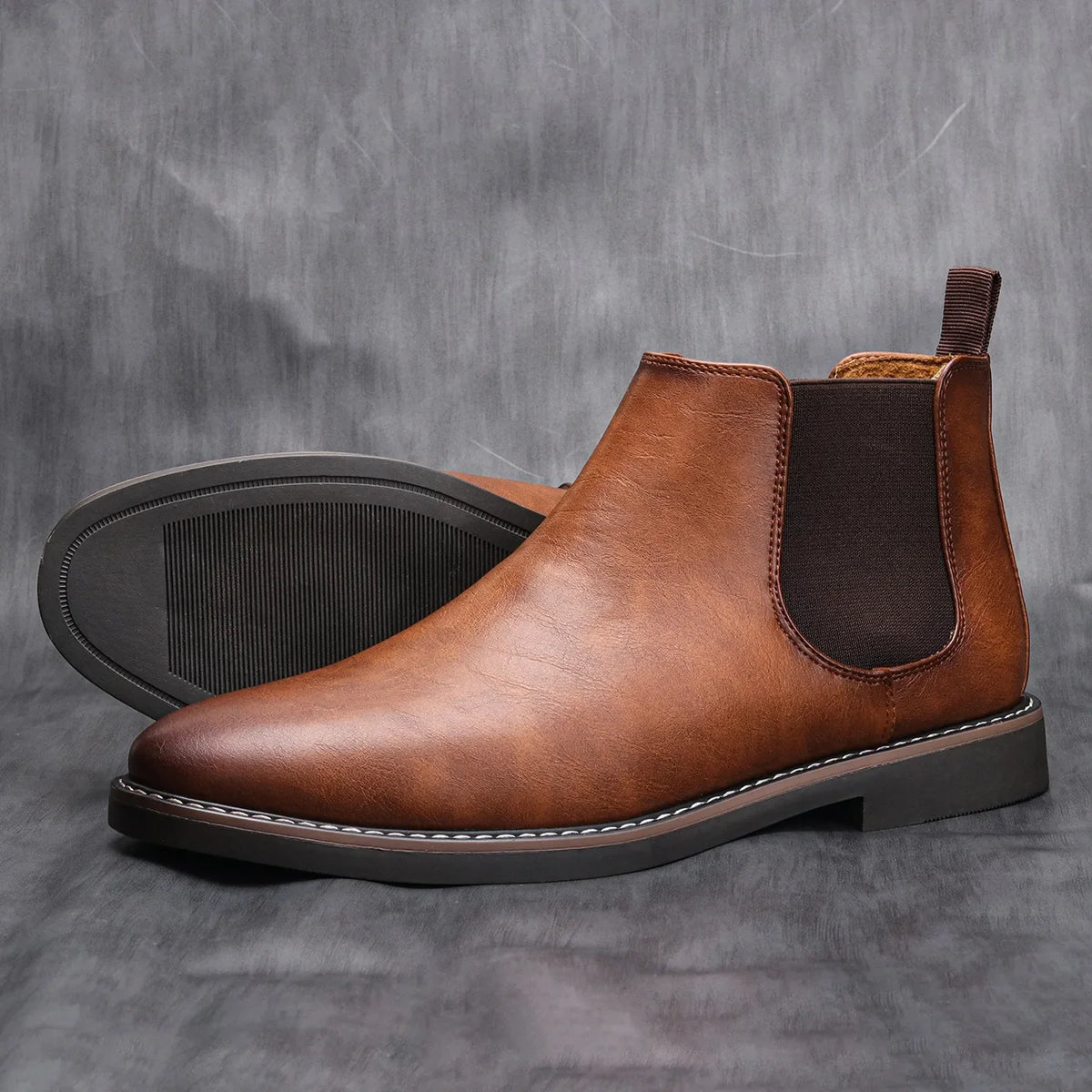 Men's Comfortable Retro Chelsea Boots for Casual and Formal Occasions