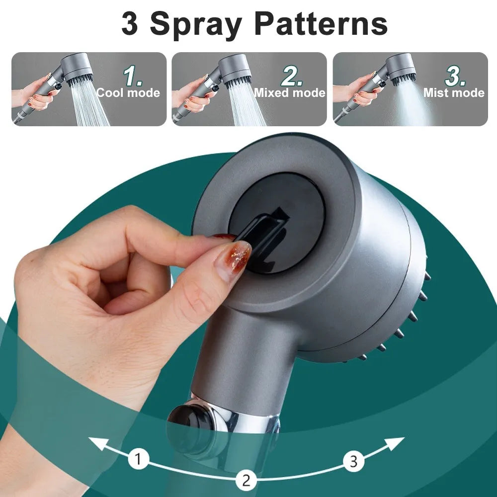 Shower Head – PowerSpray – Increased Pressure – Spa Experience