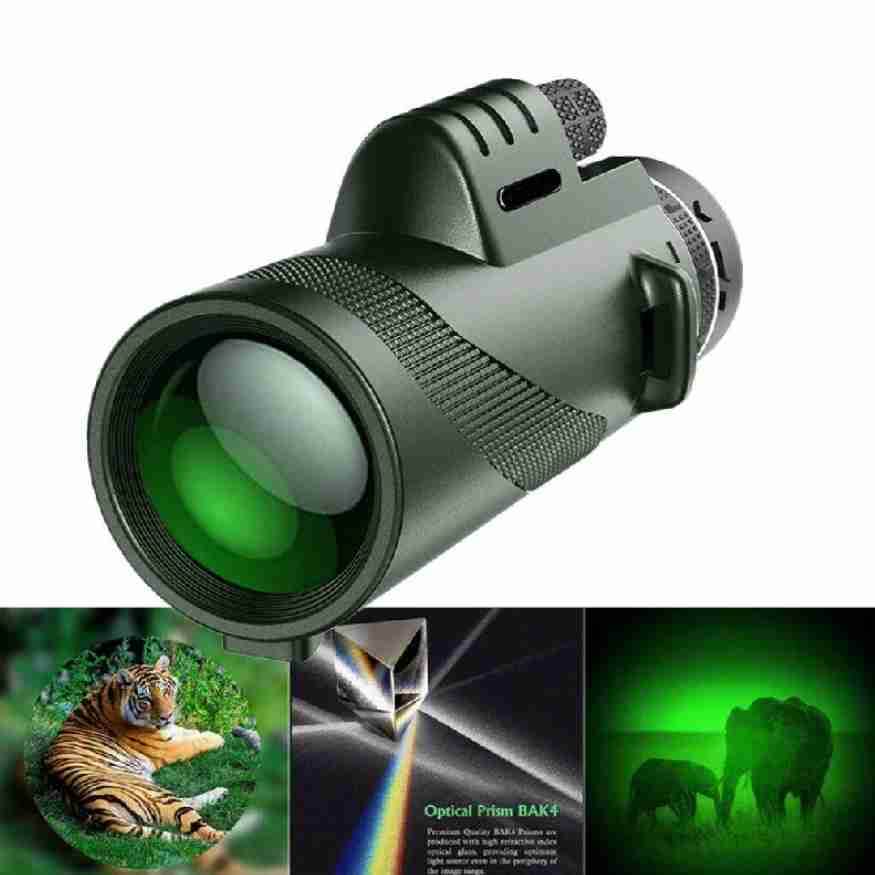 Wearclo | Compact 600x Ultra-Zoom Monocular | HD Lens, Lightweight & Perfect for Hiking, Birdwatching, and Sports Events