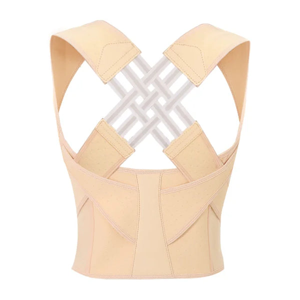 Wearclo | Ergonomic Posture Corrector for Neck and Back Pain Relief Adjustable and Stable
