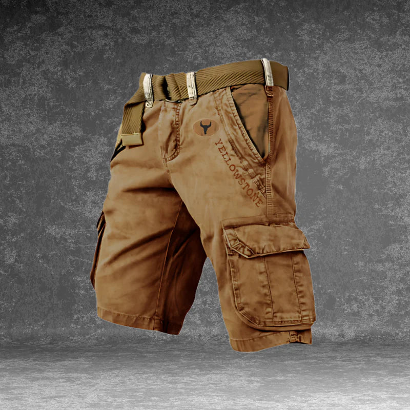 Wearclo | Men's Cargo Shorts with Multiple Pockets