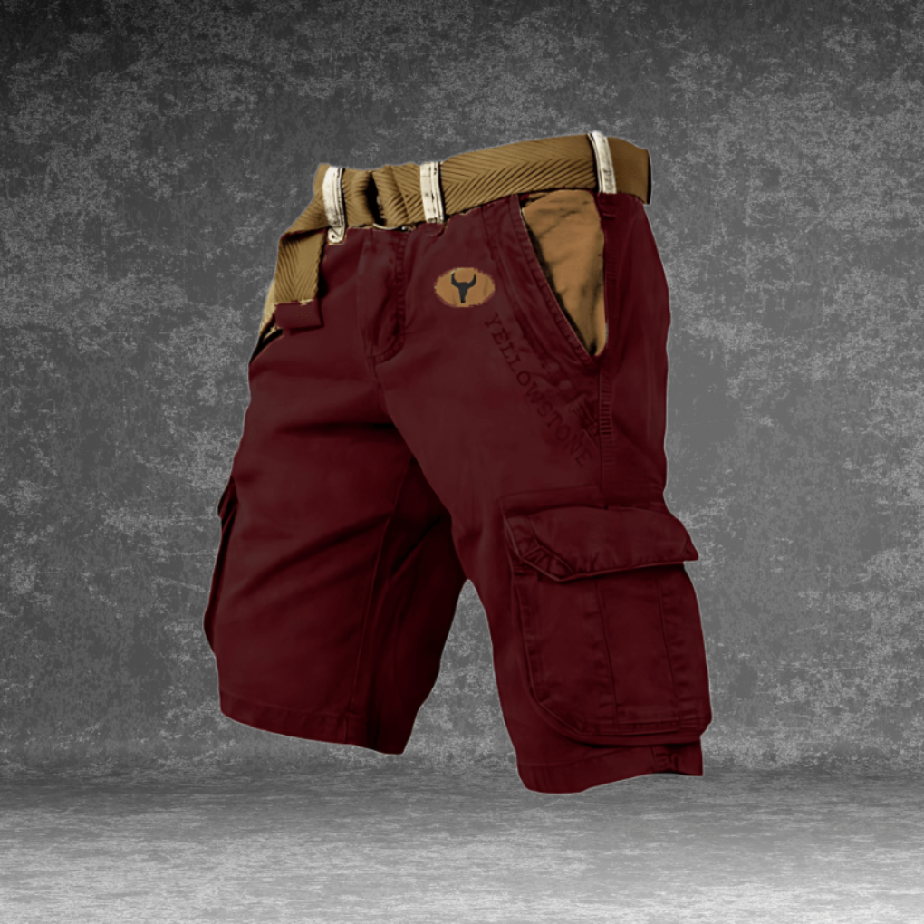 Wearclo | Men's Cargo Shorts with Multiple Pockets