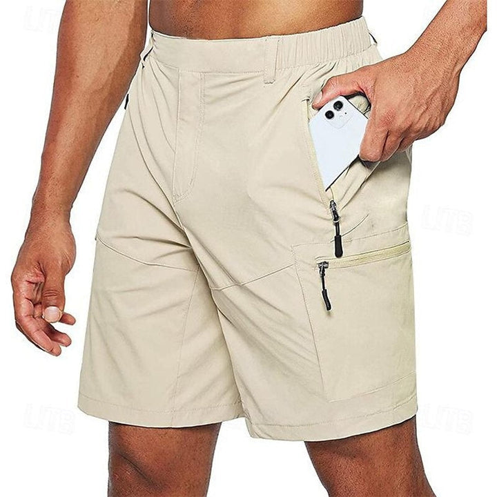 Wearclo | Men's Cargo Shorts with Zipper Pockets