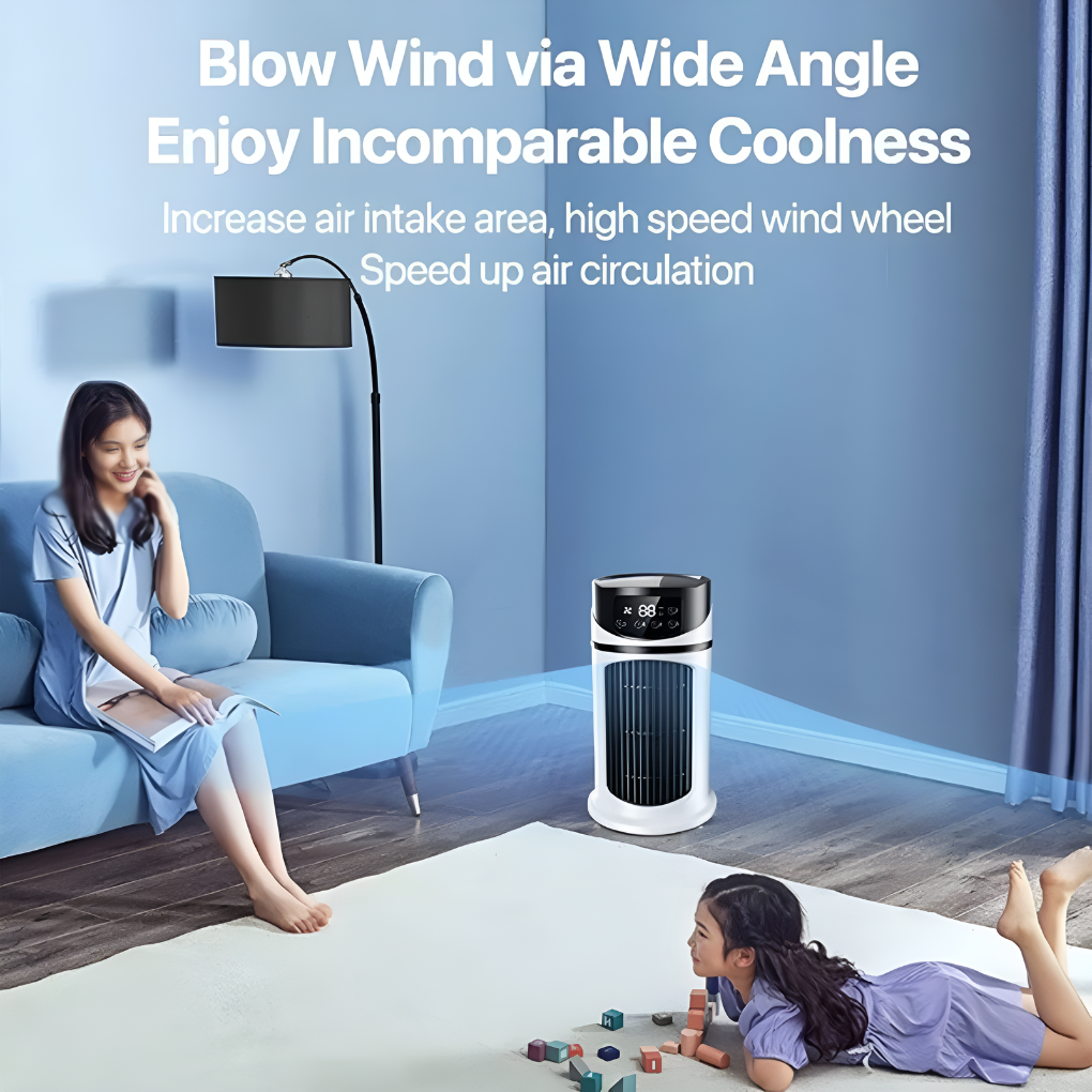 Wearclo | Portable Tower Fan for Home Office