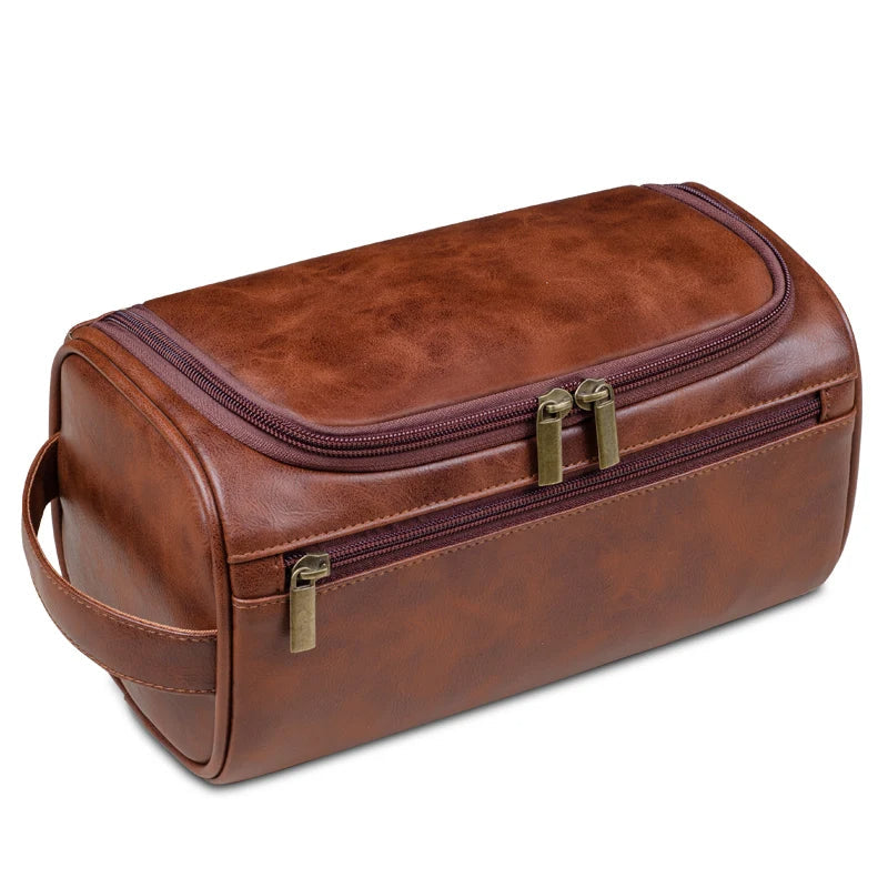 Wearclo | Premium leather toiletry bag for travelers