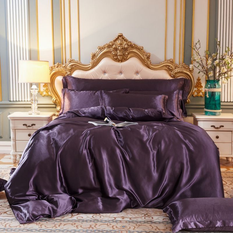 Wearclo | Satin Duvet Cover Set Smooth & Silky