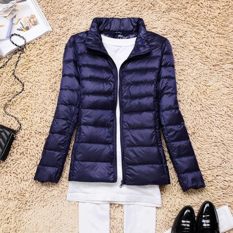 Wearclo | Ultralight Women's Down Jacket with Hood