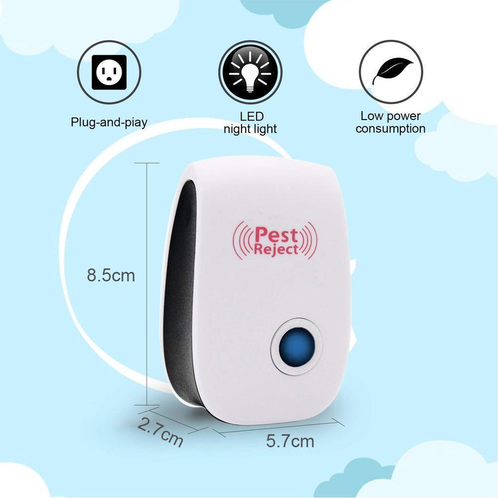 Wearclo | Ultrasonic Insect/Rodent Pest Control-2+1 Pack