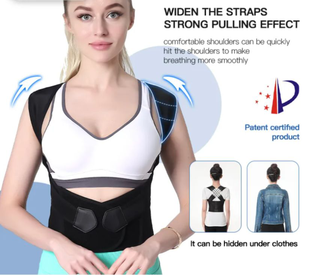 Wearclo | Unisex Posture Corrector Back Support Brace