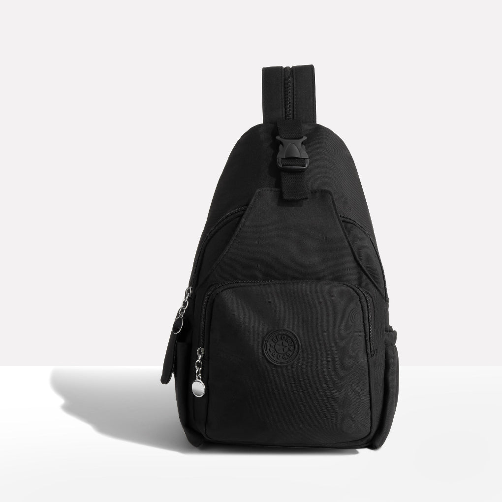 Wearclo | Unisex Sling Bag with Multiple Compartments