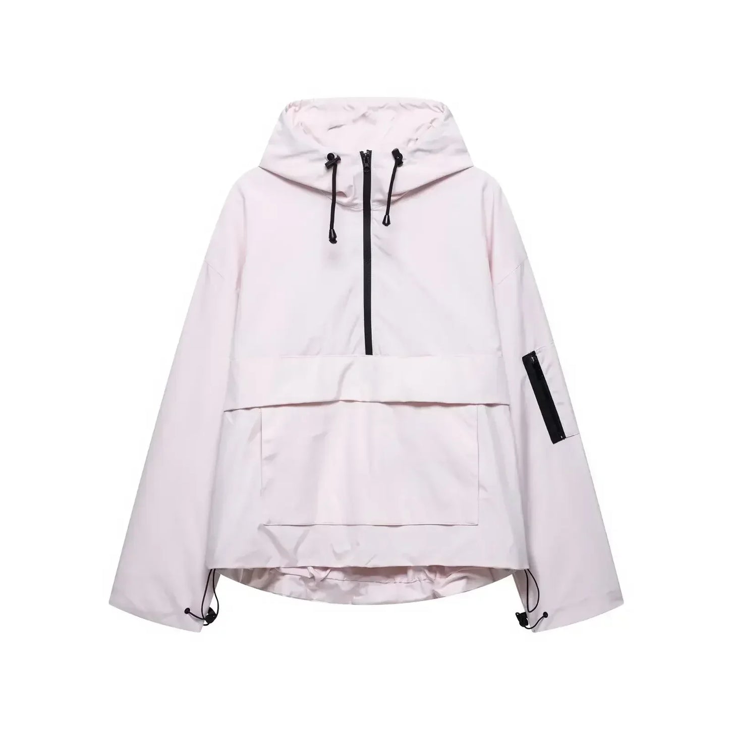Women's Minimalist Hooded Winter Ski Jacket