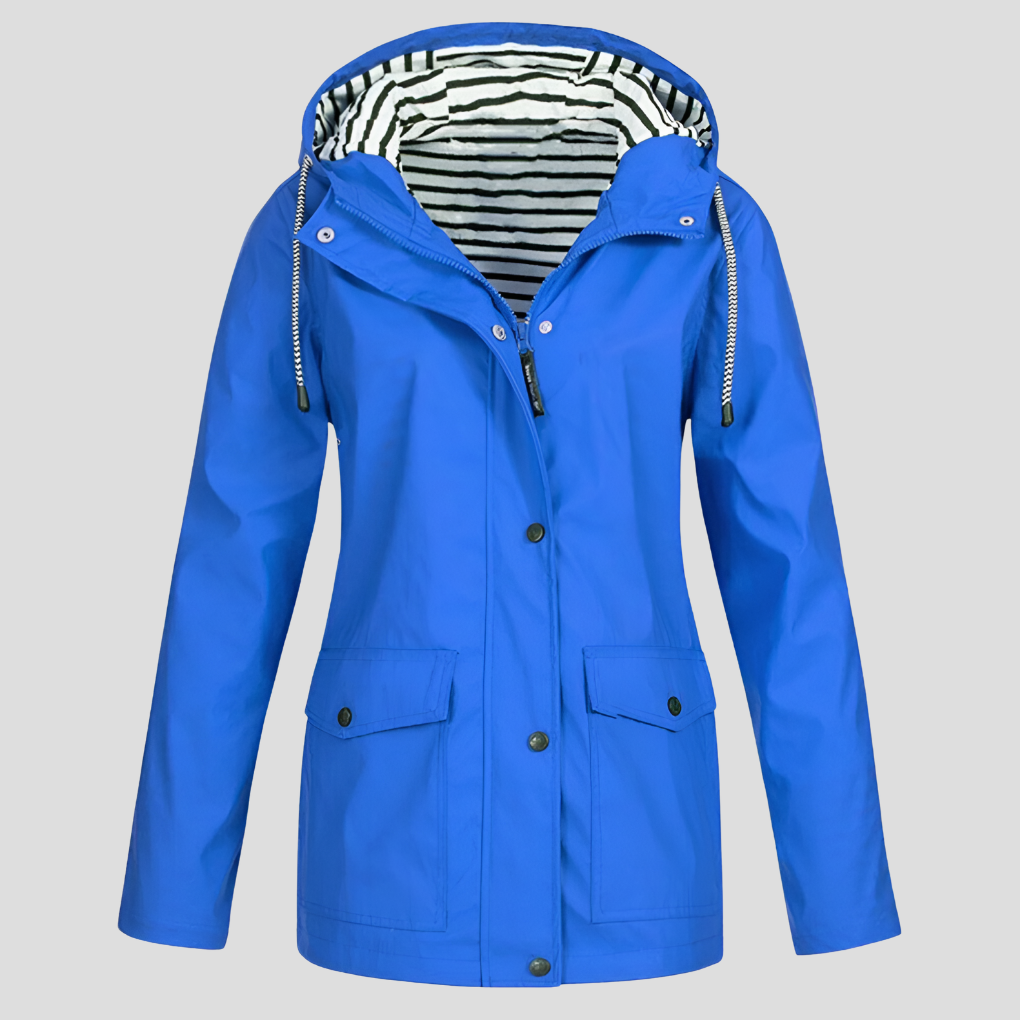 Women's Waterproof and Windproof Hooded Jacket
