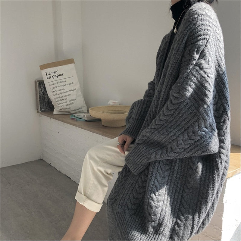 Women's Wool Knit Cardigan