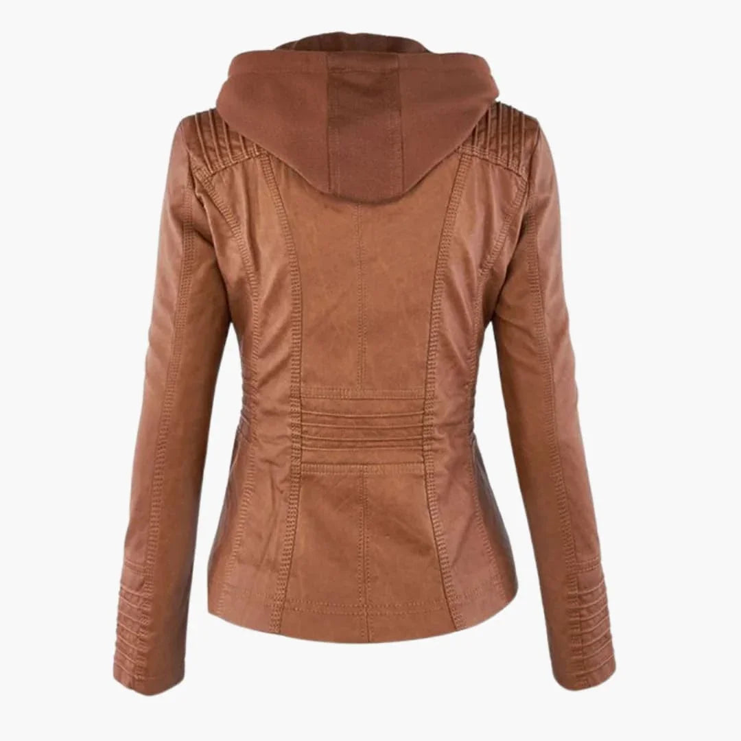 Women's Zip-Up Hooded Jacket