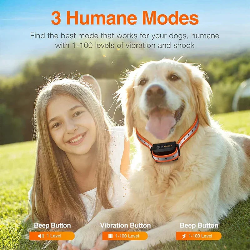 1000M Dog Training Collar - Vibration & Shock