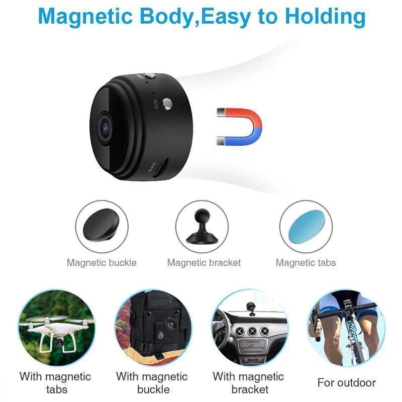 1080p Magnetic WiFi Mini Camera - RV Trailer Rearview Camera
