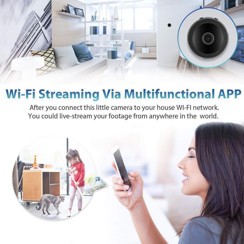 1080p Magnetic WiFi Mini Camera - RV Trailer Rearview Camera
