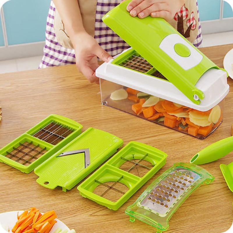 12-in-1 Multifunction Vegetable Chopper & Slicer