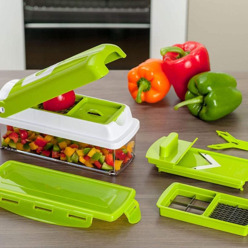 12-in-1 Multifunction Vegetable Chopper & Slicer