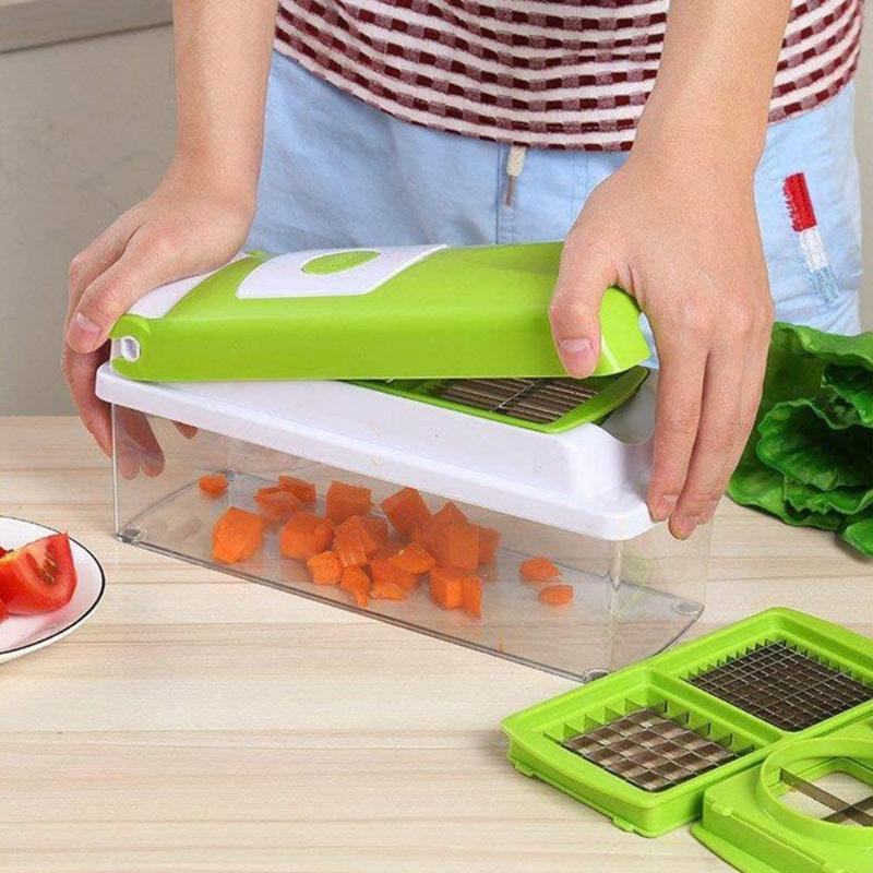 12-in-1 Multifunction Vegetable Chopper & Slicer