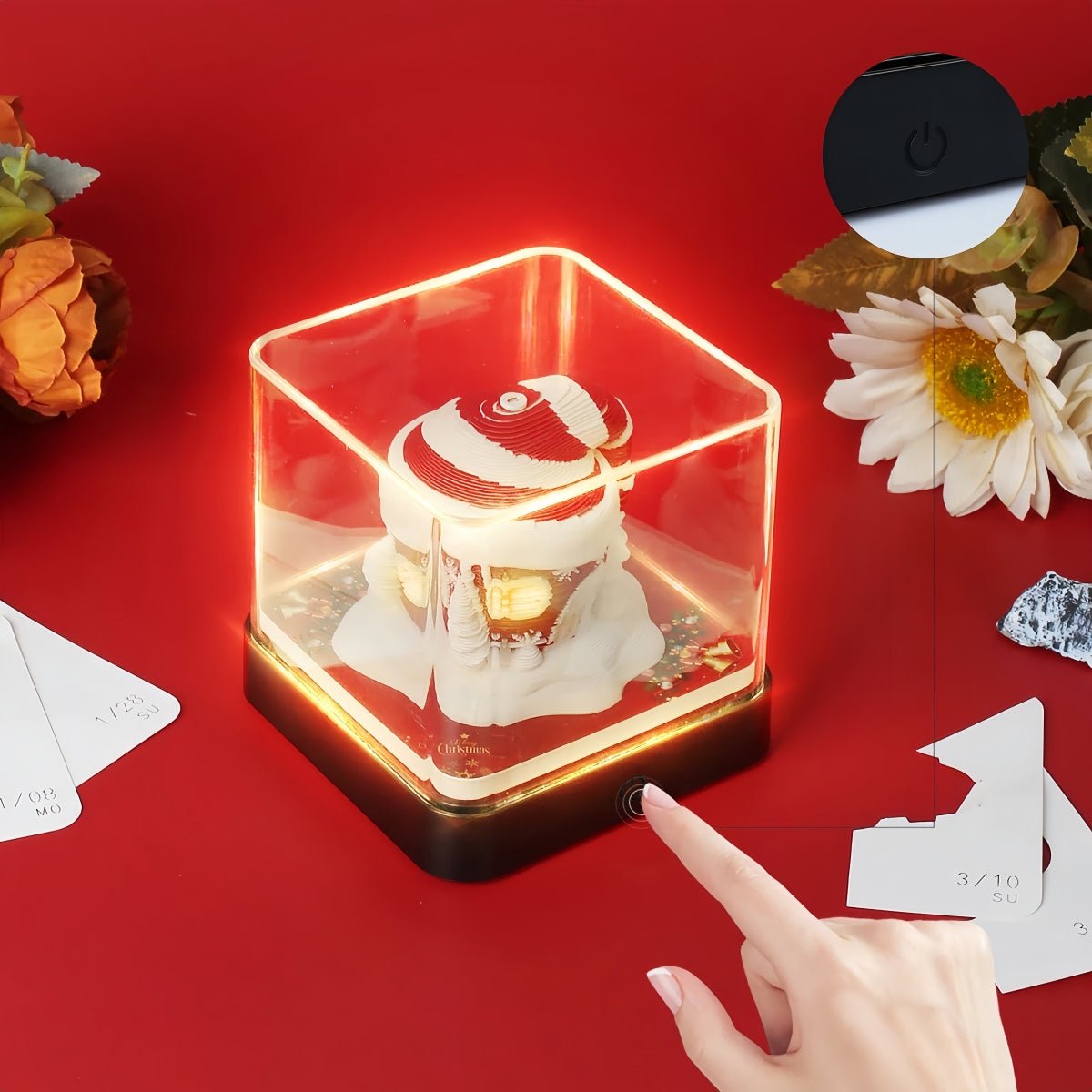 2026 Magic Calendar – Light-Up Christmas Hat