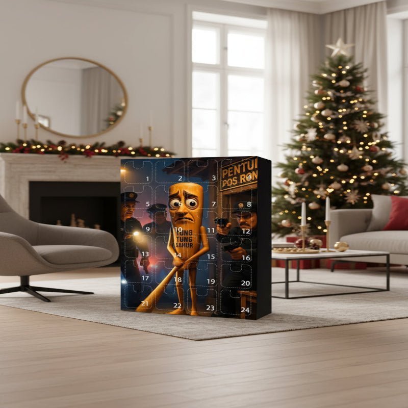 24-Piece Advent Calendar — Daily Holiday Countdown Set