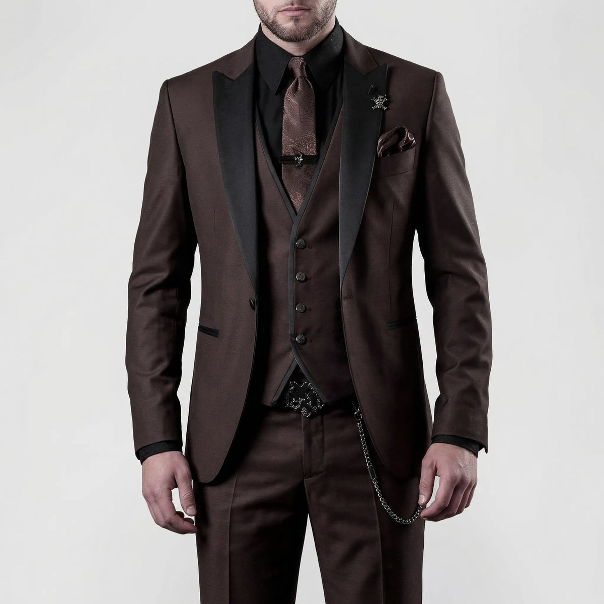 3-Piece Formal Slim Fit Suit