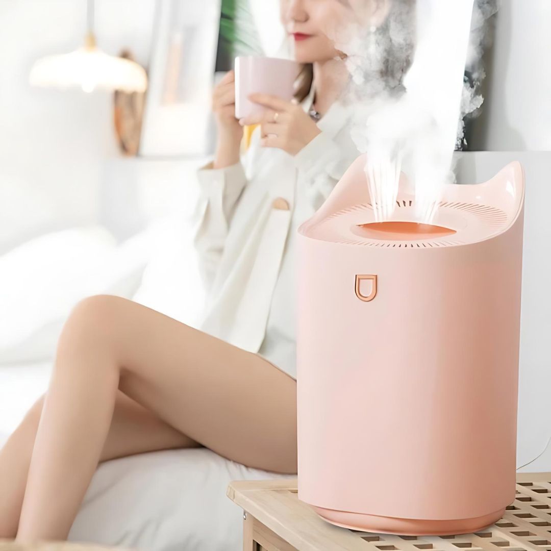 3000Ml Ultrasonic Humidifier with Mist Technology for Respiratory Relief & Comfortable Living Spaces