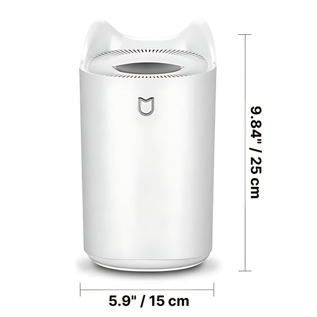 3000Ml Ultrasonic Humidifier with Mist Technology for Respiratory Relief & Comfortable Living Spaces