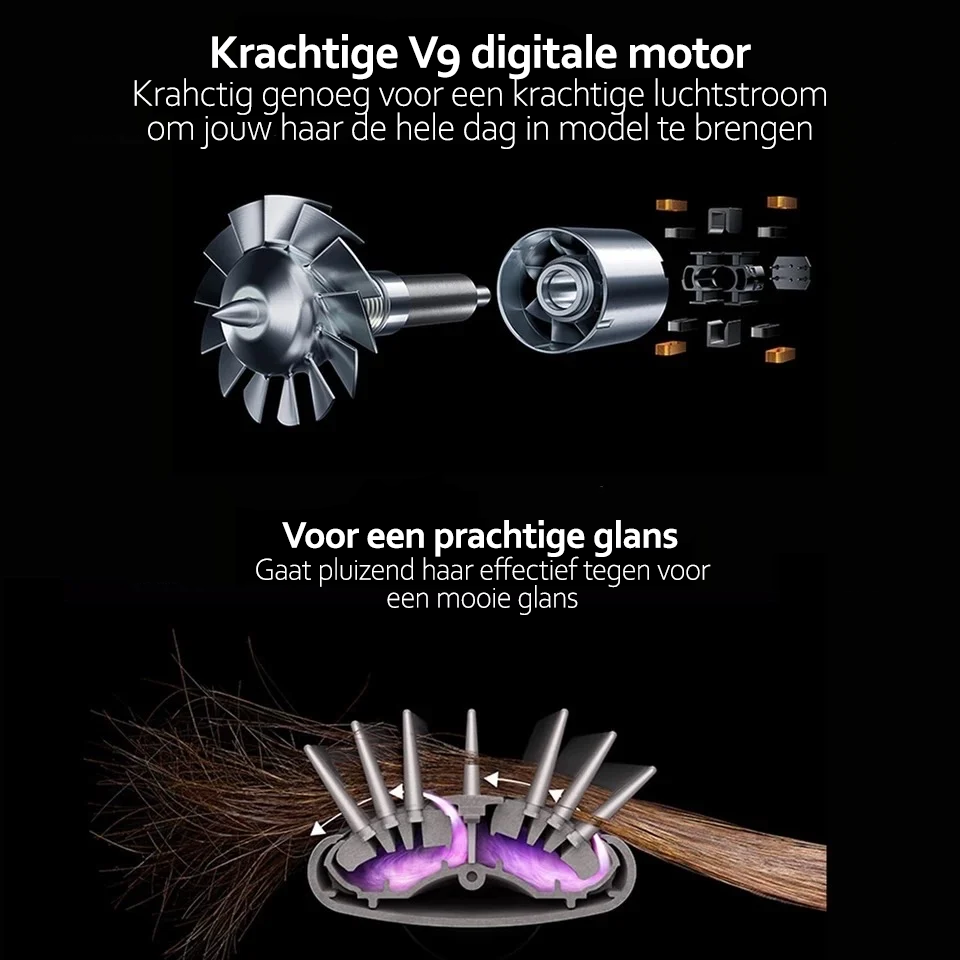 5-in-1 Hair Styler with Ionic Technology - AuraStyle