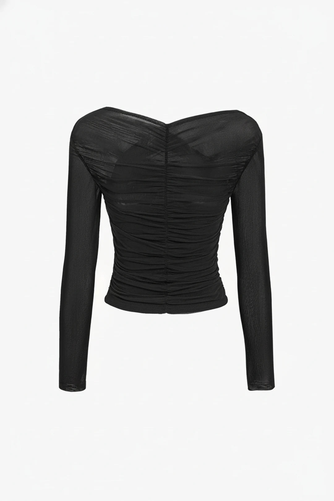 Women's Fitted Blouse with Wrap Front