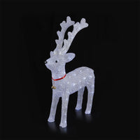 Acrylic Reindeer with LED Lights - 64 cm