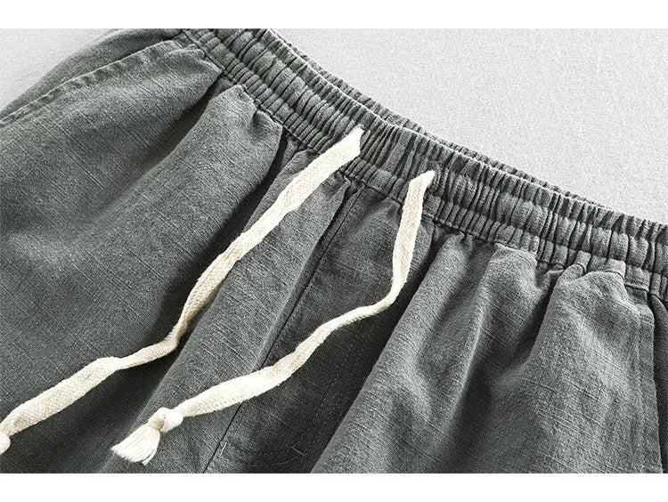 Image of Adam | Men's Elastic Waist Casual Shorts