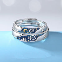 Adjustable Couple's Ring