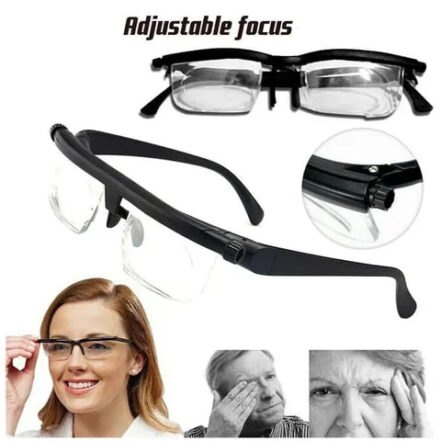 Adjustable Glasses for Near and Far Vision - VisiFlex