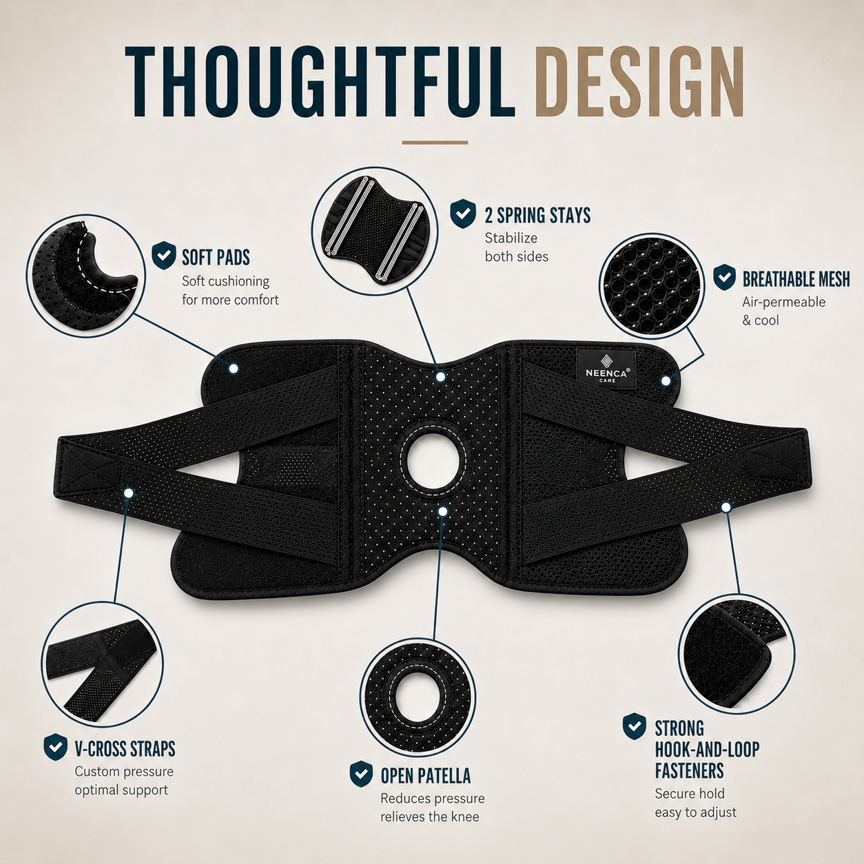 Adjustable Knee Support Brace