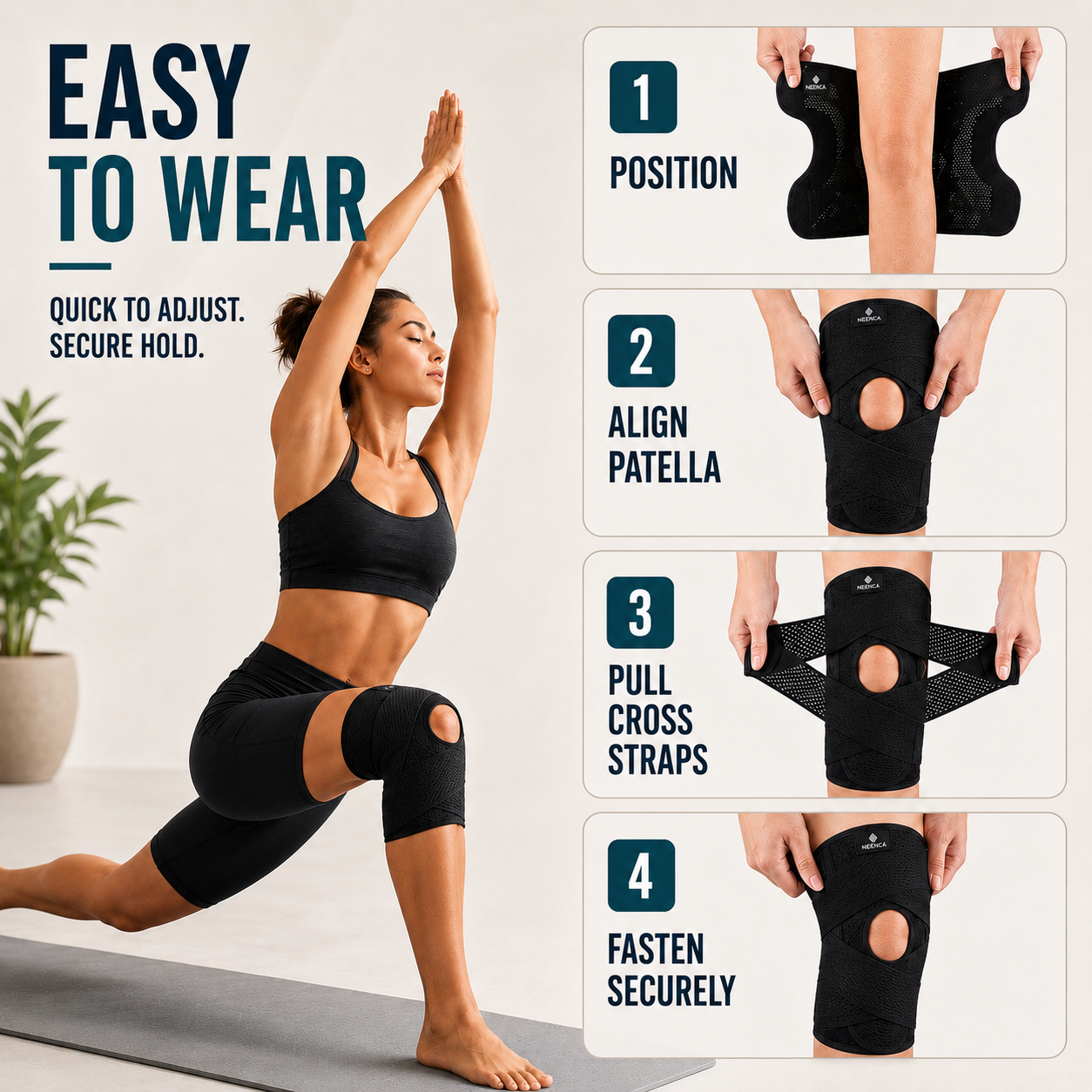 Adjustable Knee Support Brace