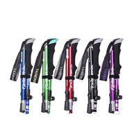 Adjustable Trekking Poles Wearclo | Foldable Trekking Poles | Lightweight and Durable for Outdoor Adventures