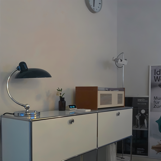 Adjustable Vintage Desk Lamp in Iron – Virella
