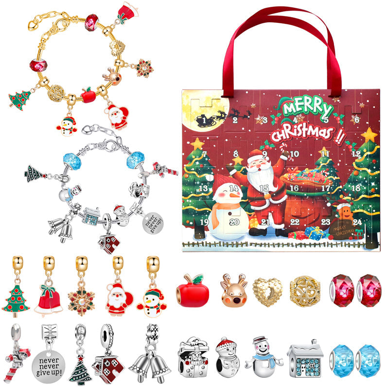 Advent Calendar | 24-Day Bracelet Set | DIY Jewelry Kit & Creative Christmas Activity