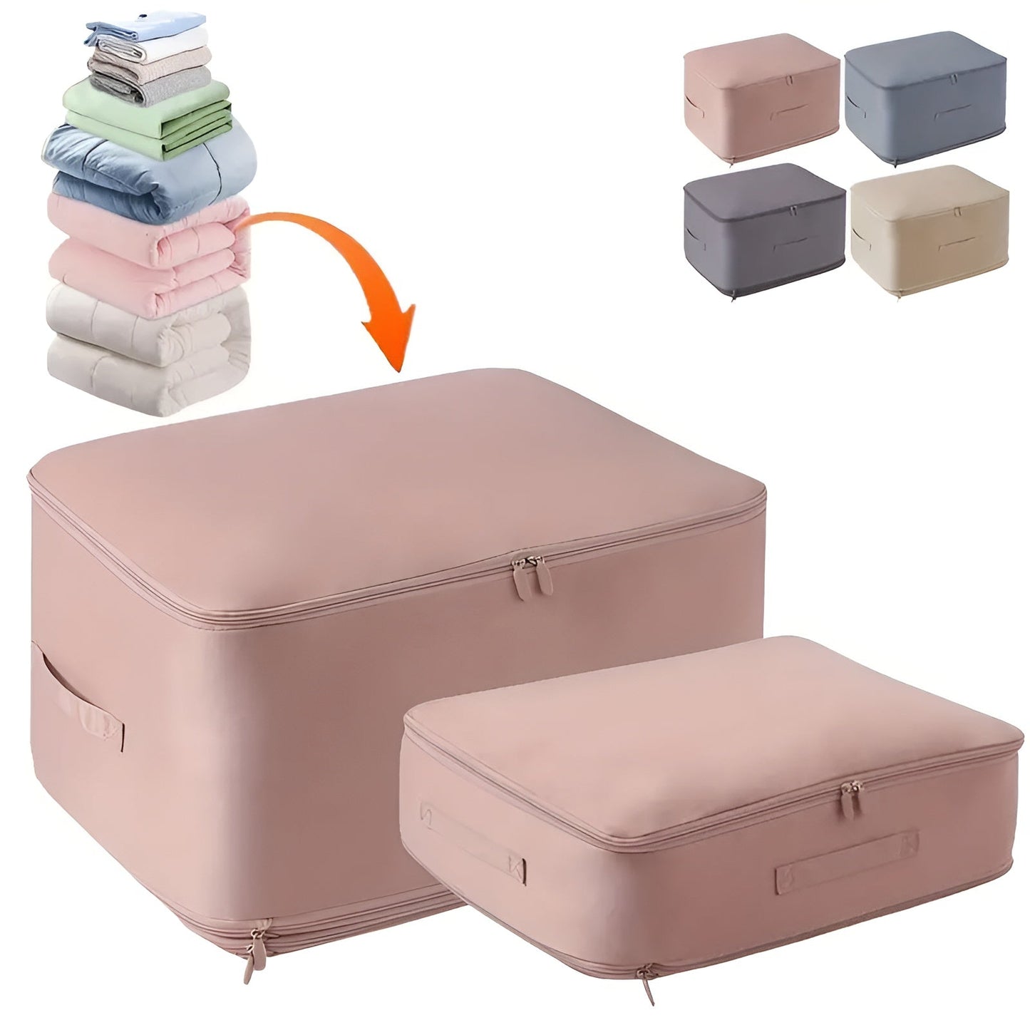 Airtight Storage Bags with Roll Valve – Compresses Up to 50%