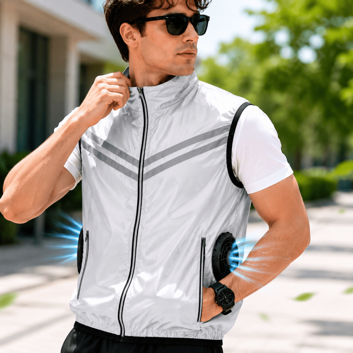 AIRVENTA – Cooling vest with fan for pleasant summer comfort