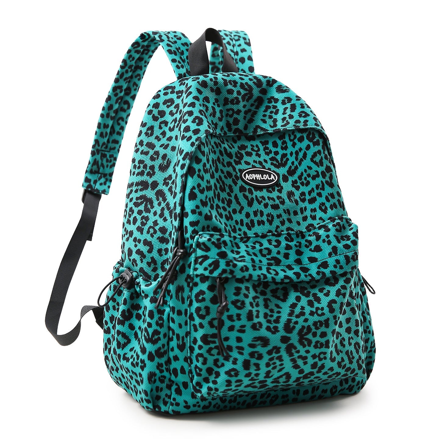Animal Print Patterned School Backpack