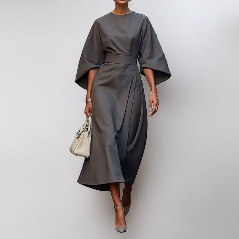 Aria – Women's Long Maxi Dress with Batwing Sleeves