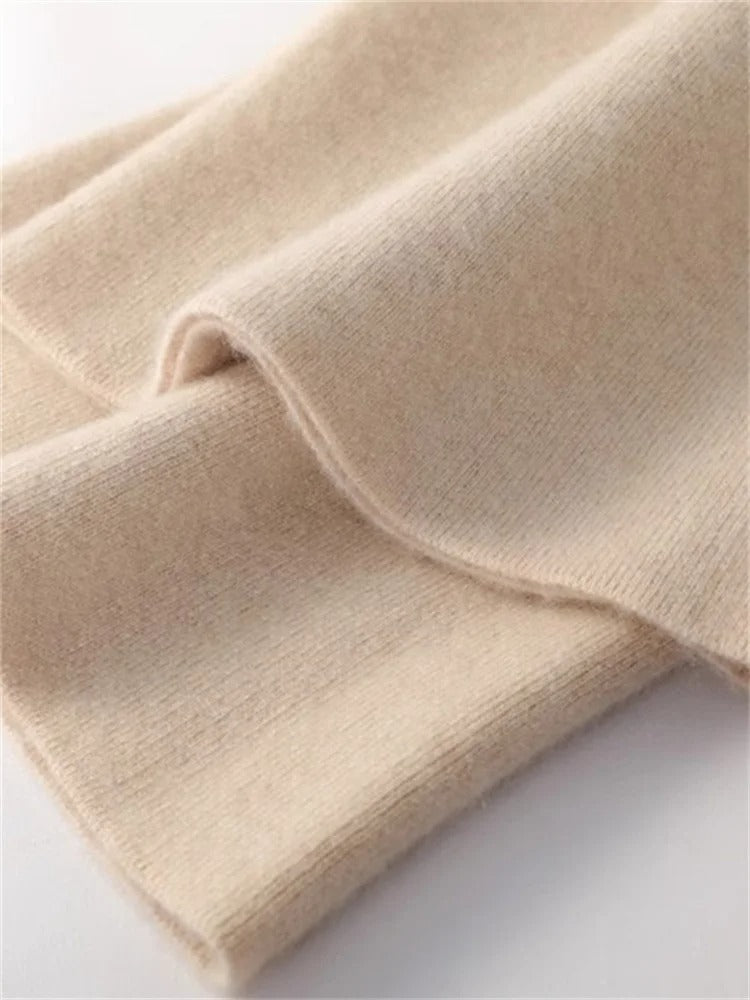 AstraSilk High-Waisted Cashmere Comfort Pants For All-Day Warmth And Softness