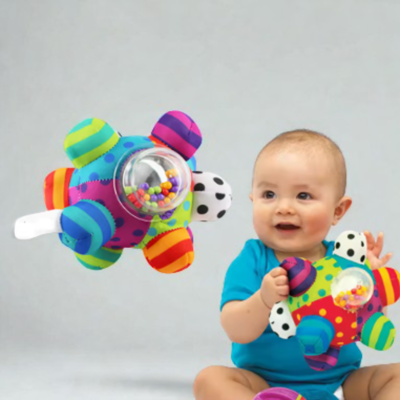 Baby Sensory Soft Grasping Rattle Toy