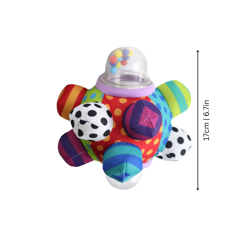 Baby Sensory Soft Grasping Rattle Toy